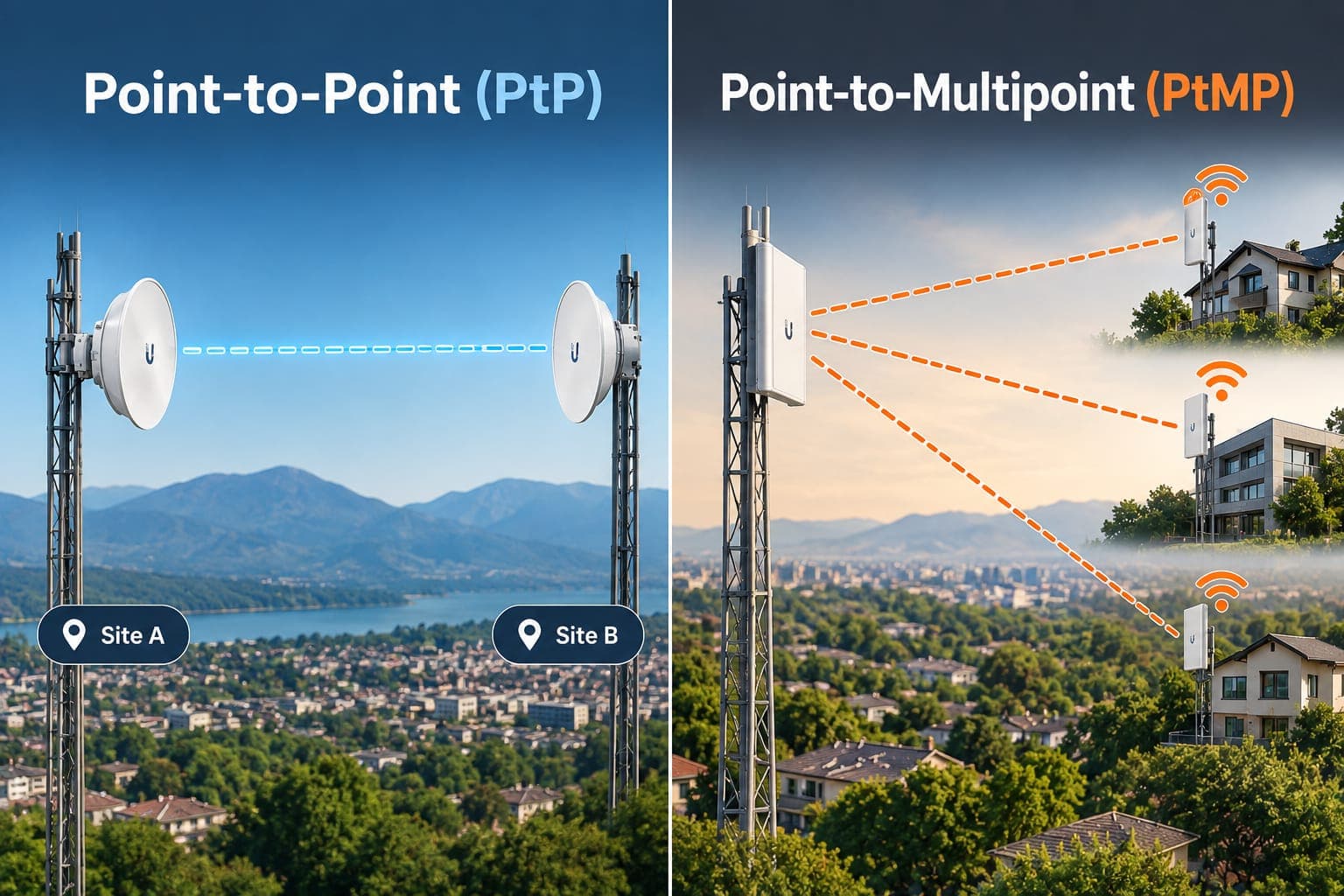 PTP vs PTMP: What's the Difference, and Which One Do You Actually Need?
